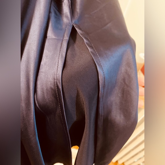 Satin blue slip dress ! Lovely Day, Size large but could fit medium as well! - Picture 2 of 4